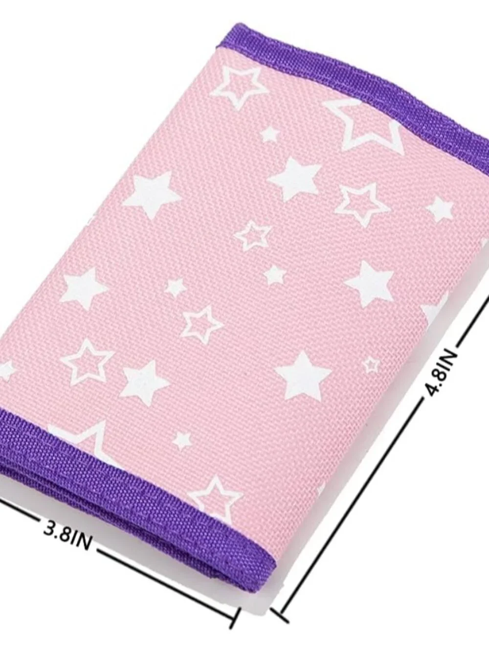 wallet,Teen Wallet with Coin Pocket,Kids Wallets for Girls,RFID Trifold Canvas O